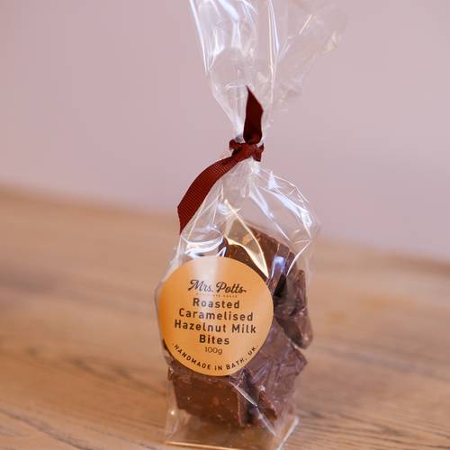 Roasted Caramelised Hazelnut Milk bites