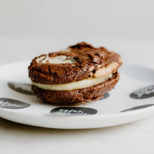 Double Chocolate Chip Cookie Sandwich
